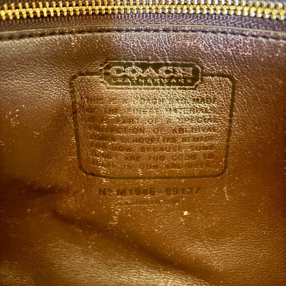 Coach Rambler Leather Crossbody Bag – Dark Stone – Limited Edition (201 - Picture 11 of 13